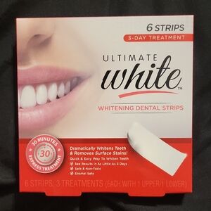 Whitening Dental Strips – White